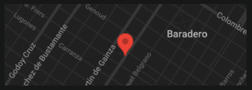 Ubicación de Hidra Dock en Baradero, Buenos Aires